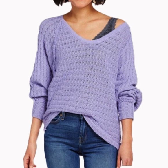 Free People Tops - Free People Thien's Hacci Open Weave Top NWT L